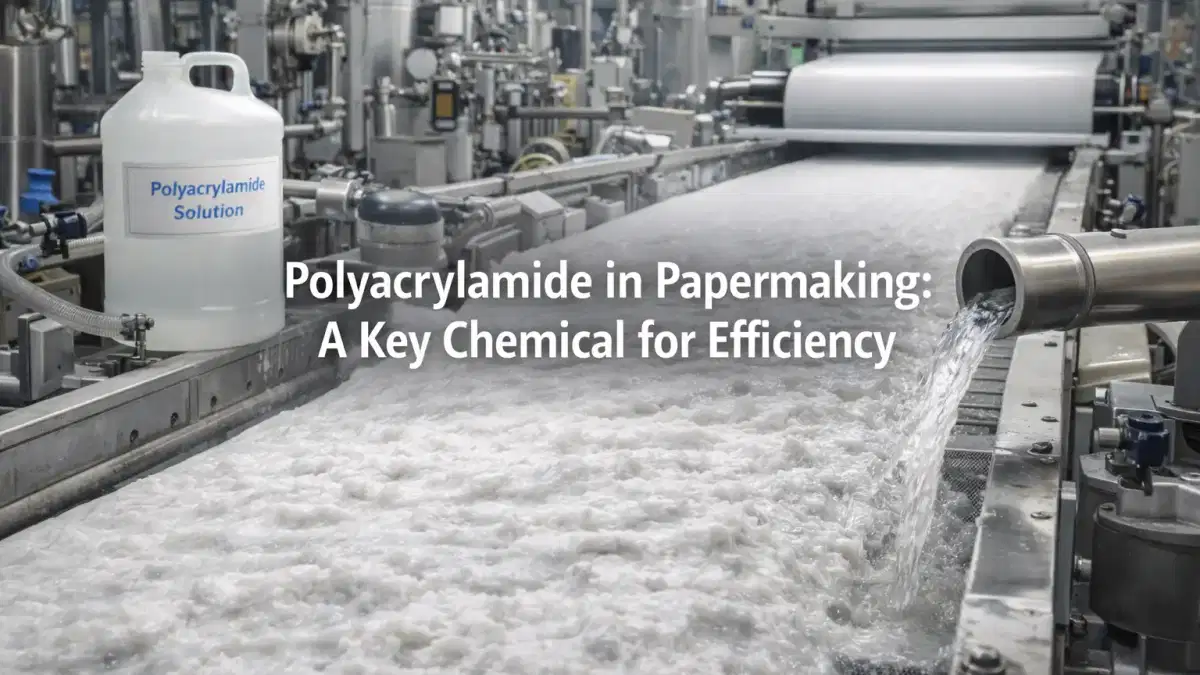 La poliacrilamida en la fabricación de papel: una sustancia química clave para la eficiencia