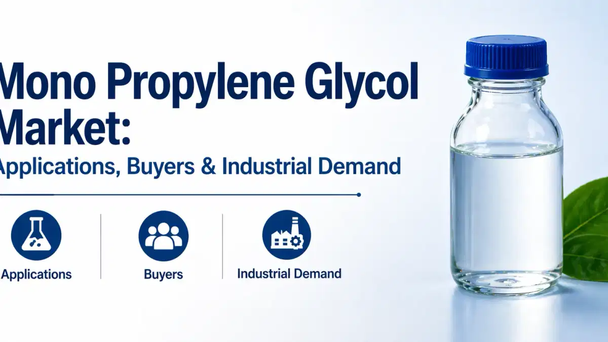 Mercado de monopropilenglicol: aplicaciones, compradores y demanda industrial