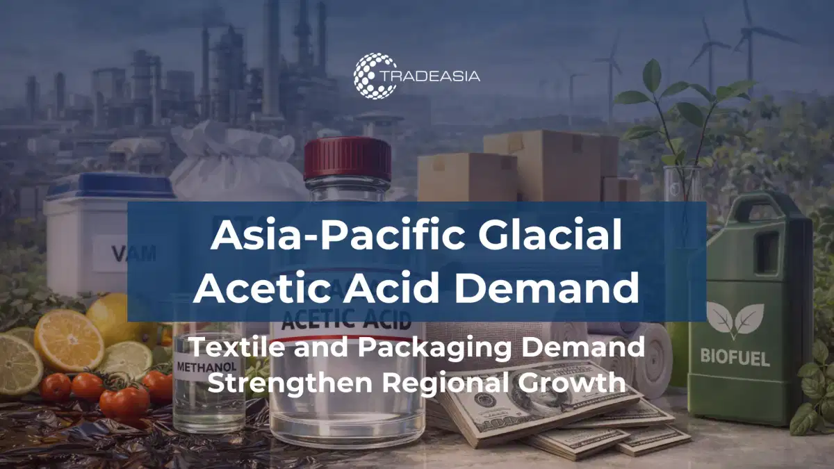 Asia-Pacífico impulsa la demanda de ácido acético glacial en los sectores textil y de embalaje