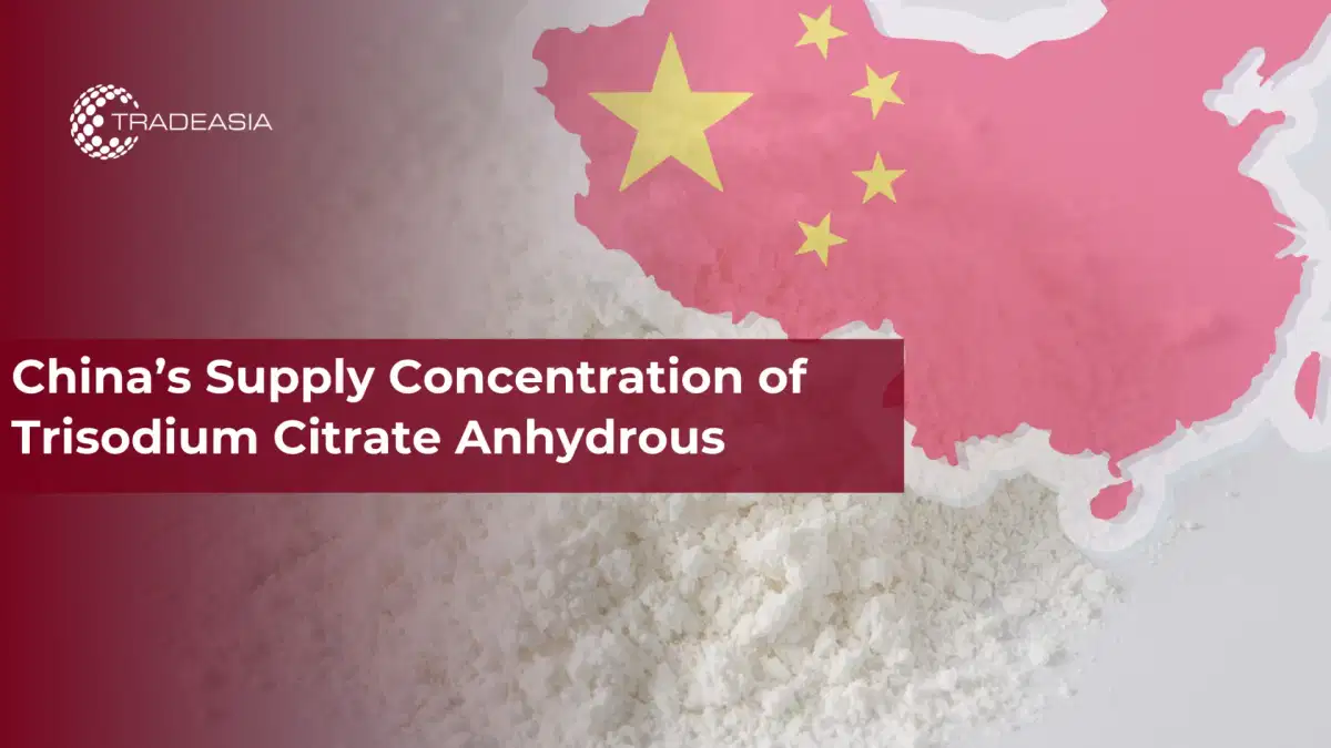 Concentración de suministro de citrato trisódico anhidro en China