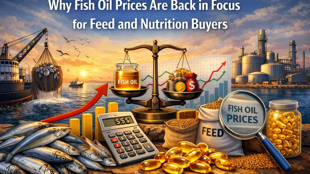 Por qué los precios del aceite de pescado vuelven a ser el centro de atención para los compradores de piensos y nutrientes
