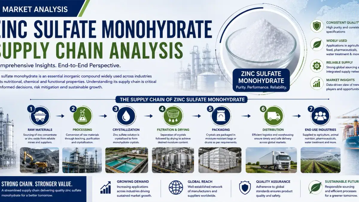 Zinc Sulfate Monohydrate Supply Chain Dynamics Reshaping Industrial Trade 2026