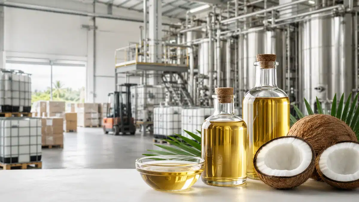 Cómo el aceite de coco se convirtió en un material estratégico para los compradores industriales