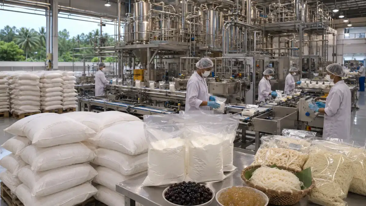 木薯淀粉在食品和饮料中的应用:2026年亚洲应用和买家需求